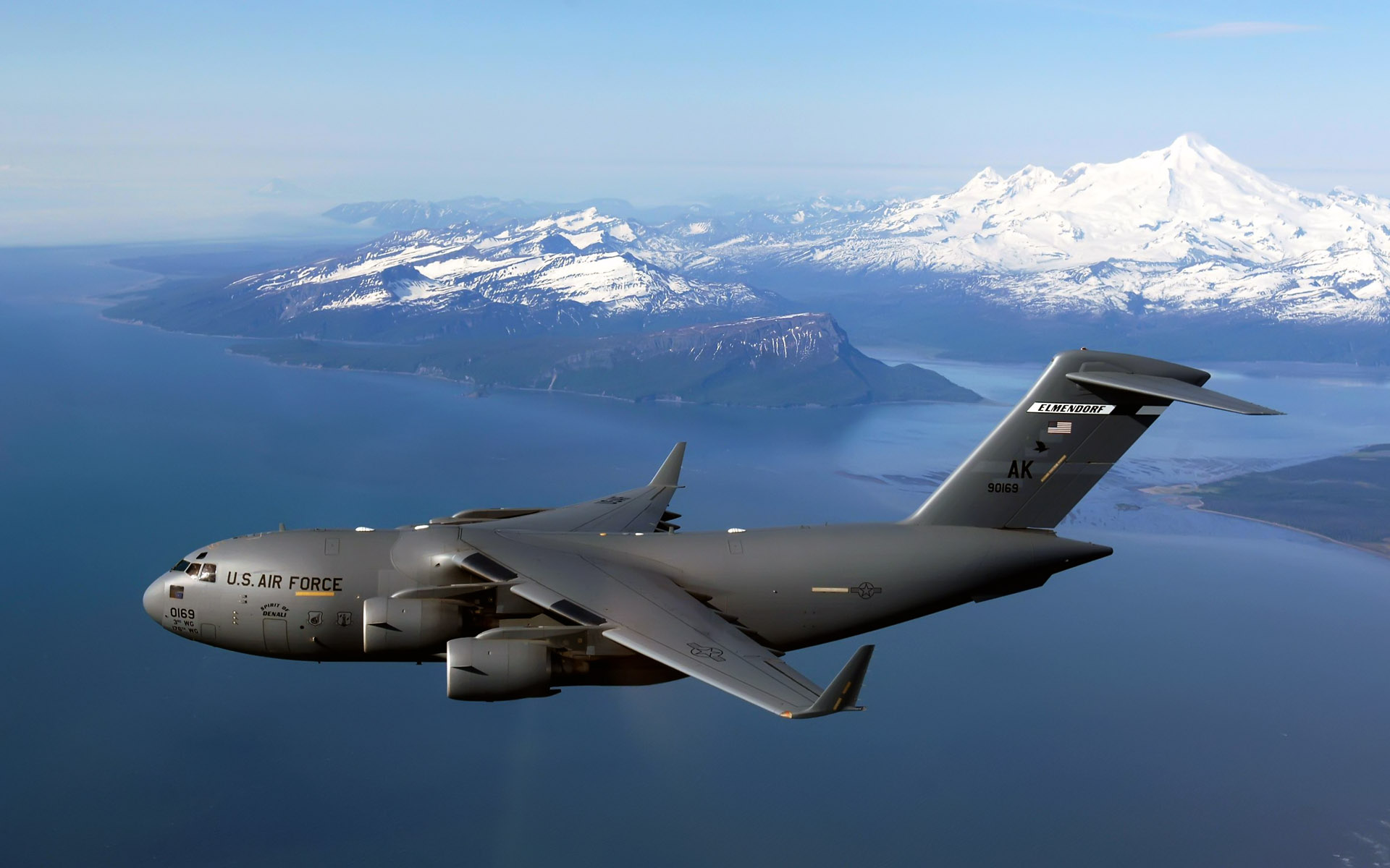 C 17 Globemaster III Over Alaska5266714590